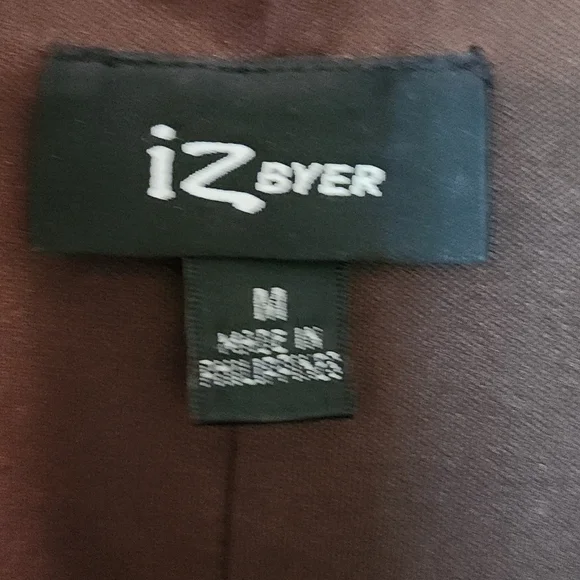 Zebra Animal Print Brown/Beige SZ M iZ Byer - Picture 3 of 5